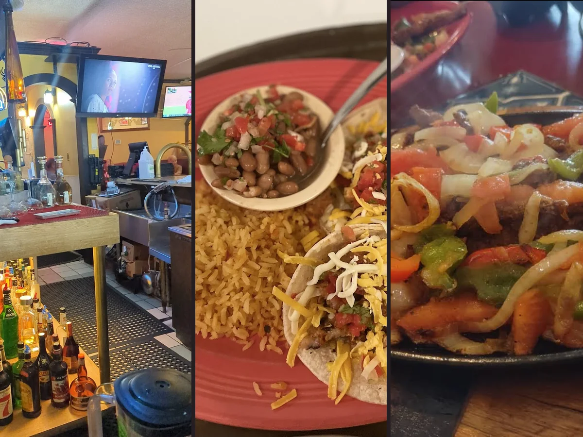 A lively meal with tacos, fajitas, and cocktails.