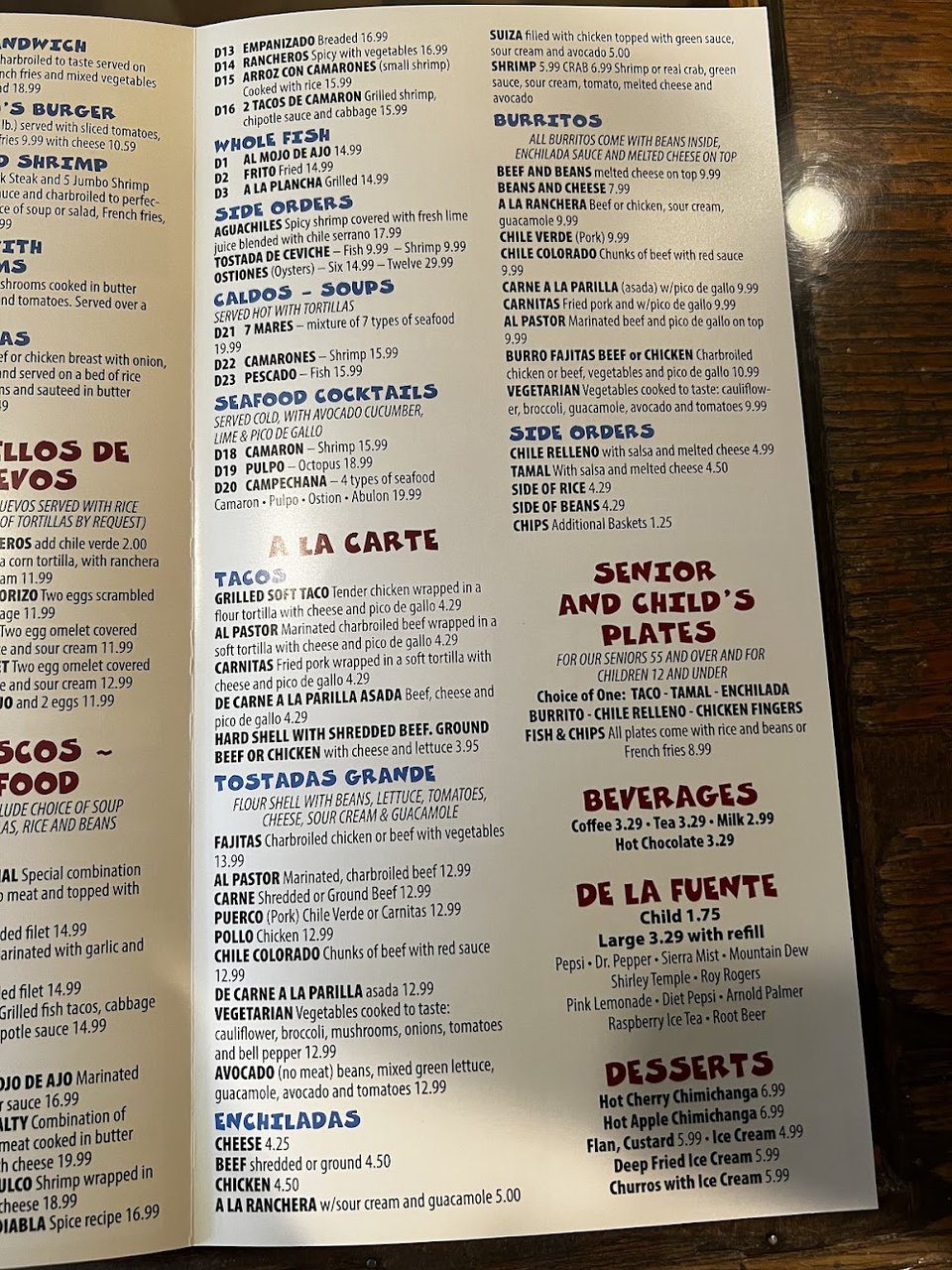 Mexican dishes served with margaritas and micheladas.